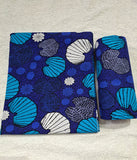 TR112  Vibrant African Ankara Print Fabric – 100% Cotton (6 Yards)