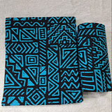 TR114 Vibrant African Ankara Print Fabric – 100% Cotton (6 Yards)