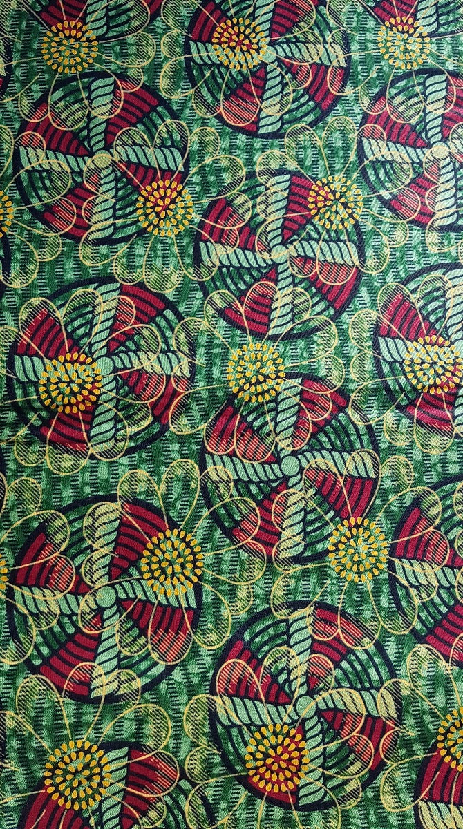 TR104 Ankara Print Fabric.